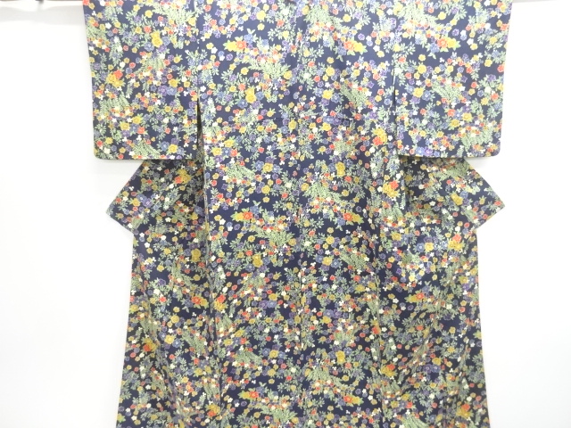 JAPANESE KIMONO / KOMON / FLOWER & PLANT 